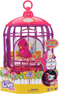Súprava Moose Toys Little Live Pets Bird with Cage